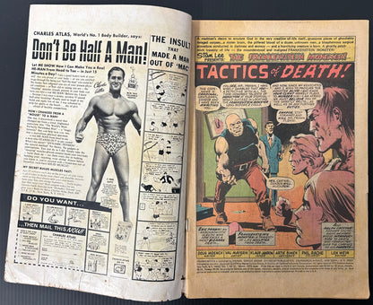 FRANKENSTEIN #15 [MARVEL COMICS] DIRECT 1975 GD+