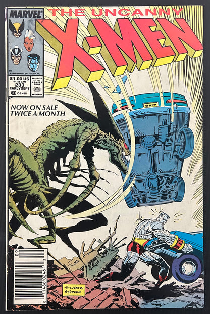 UNCANNY X-MEN #233 [MARVEL COMICS] DIRECT 1988 FN