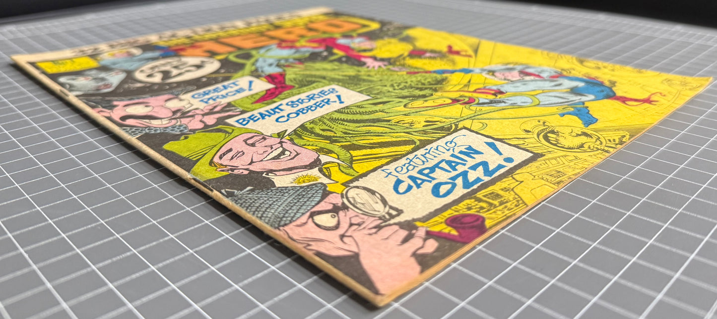 THE GREATEST SUPER HERO #1 [LIMITLESS R RAE PRODUCTIONS] AUSTRALIAN COMIC 1981