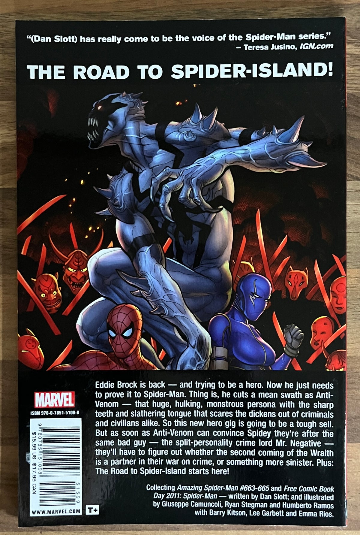 The Amazing Spider-Man: The Return of Anti-Venom - Slott,  1st print, 2011