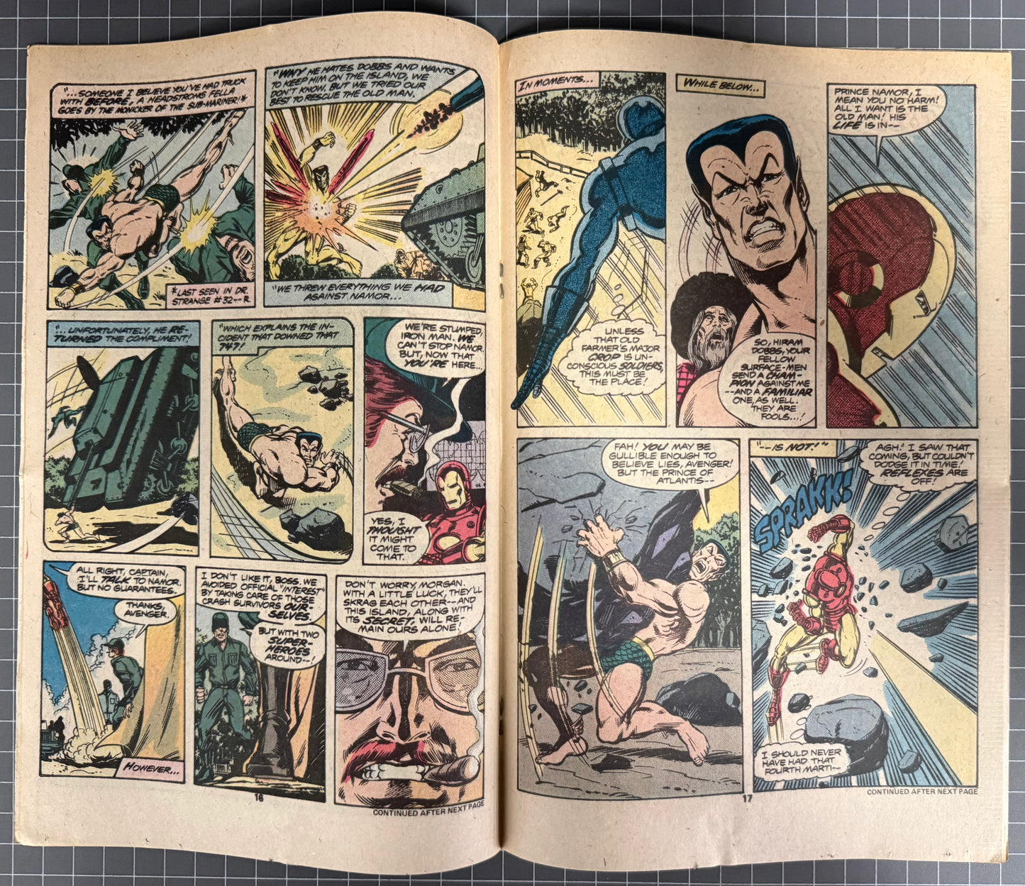 🔑 IRON MAN #120 [MARVEL COMICS] NEWSSTAND *DEMON IN A BOTTLE PART 1* 1979 FN-