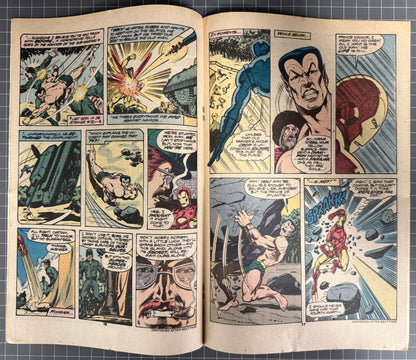 🔑 IRON MAN #120 [MARVEL COMICS] NEWSSTAND *DEMON IN A BOTTLE PART 1* 1979 FN-