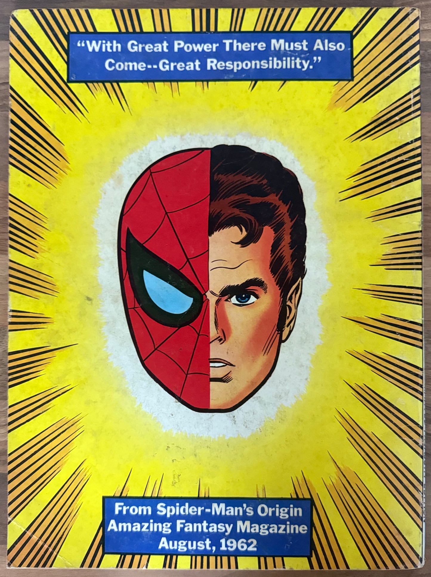 🔑 MARVEL TREASURY EDITION #1: SPECTACULAR SPIDER-MAN COMIC 1974 GD/VG