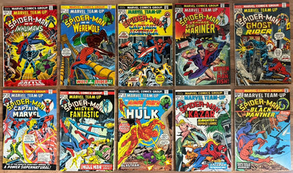 🔑 MARVEL TEAM-UP #1-150 + ANNUALS #1-7 COMPLETE SERIES 1972