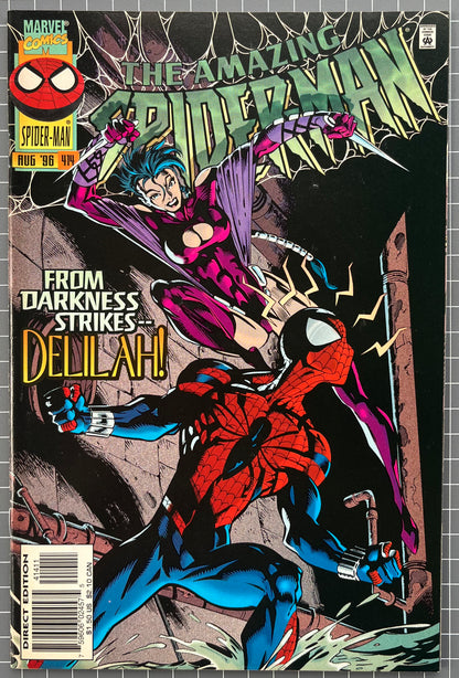 🔑 THE AMAZING SPIDER-MAN #414 [MARVEL COMICS] *1ST APP. DELILAH* 1996 VF+