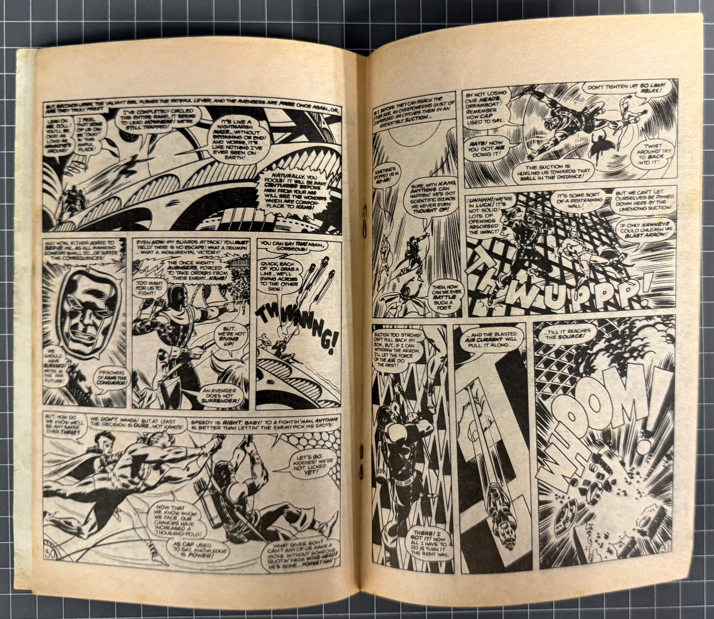 🔑 THE AVENGERS #8 [YAFFA PUBLISHING] AUSTRALIAN MARVEL DIGEST COMIC 1981