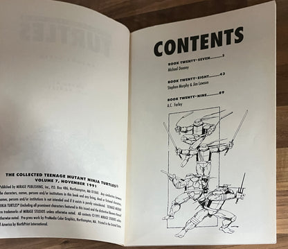 Eastman and Laird's Teenage Mutant Ninja Turtles The Collected Book Vol. Seven