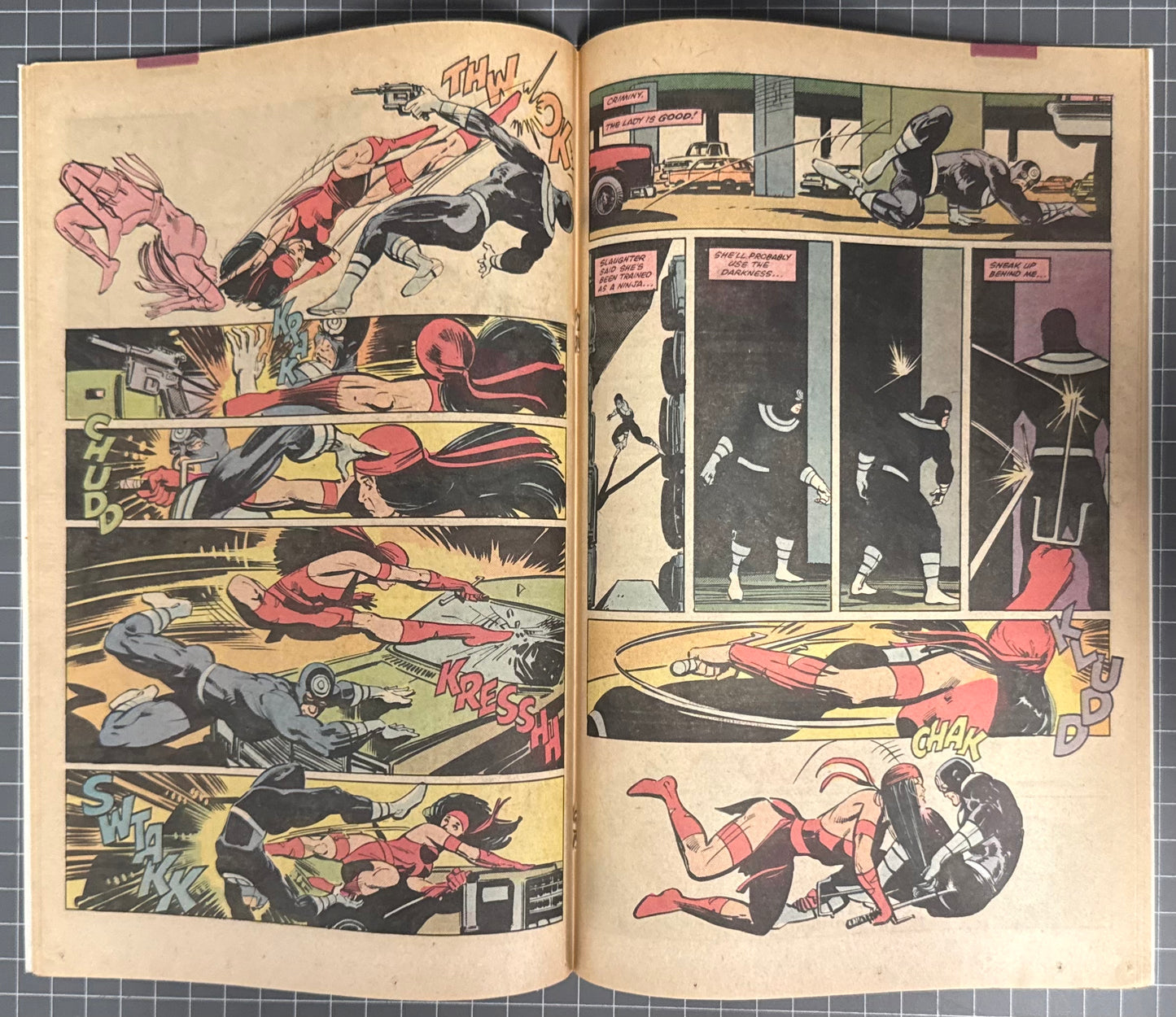 🔑 DAREDEVIL #181 [MARVEL COMICS] DIRECT *DEATH OF ELEKTRA* 1982 VF+