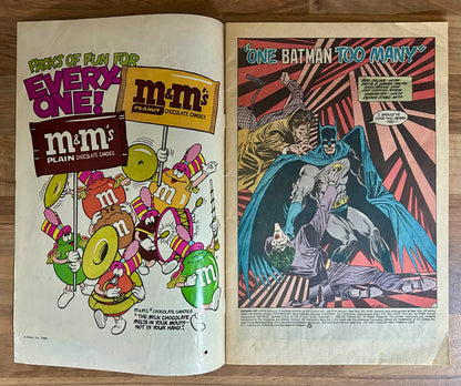 BATMAN #403 [DC COMICS] DIRECT 1987 VG