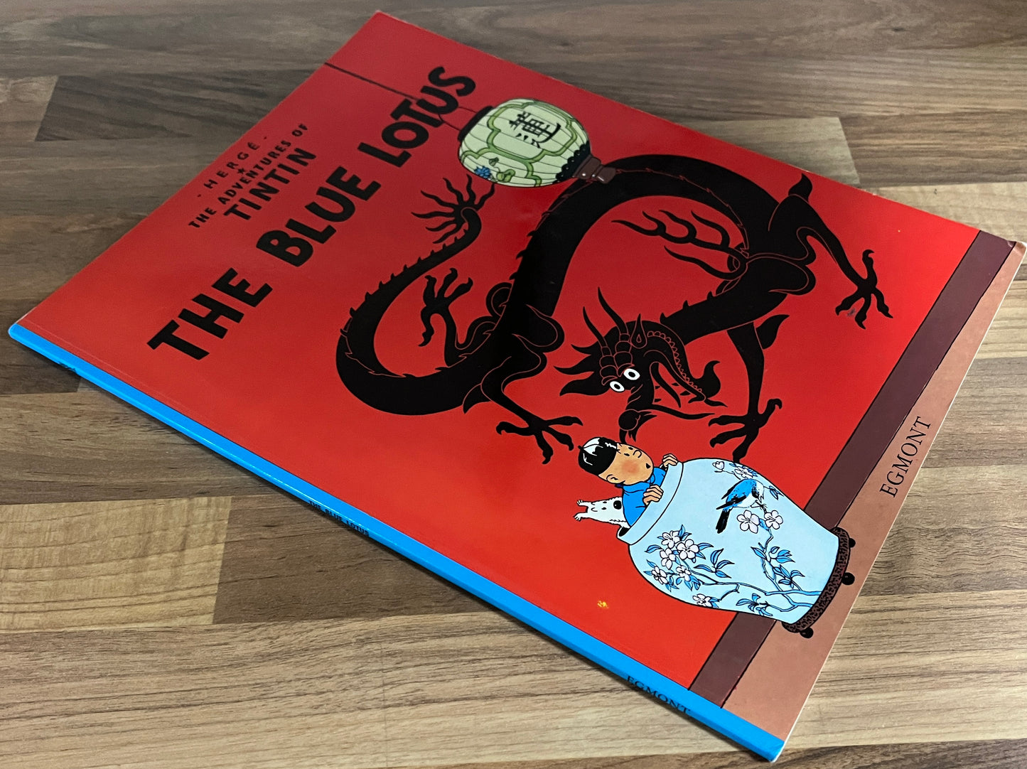 ADVENTURES OF TINTIN: THE BLUE LOTUS - HERGE, EGMONT PUBS, 2002