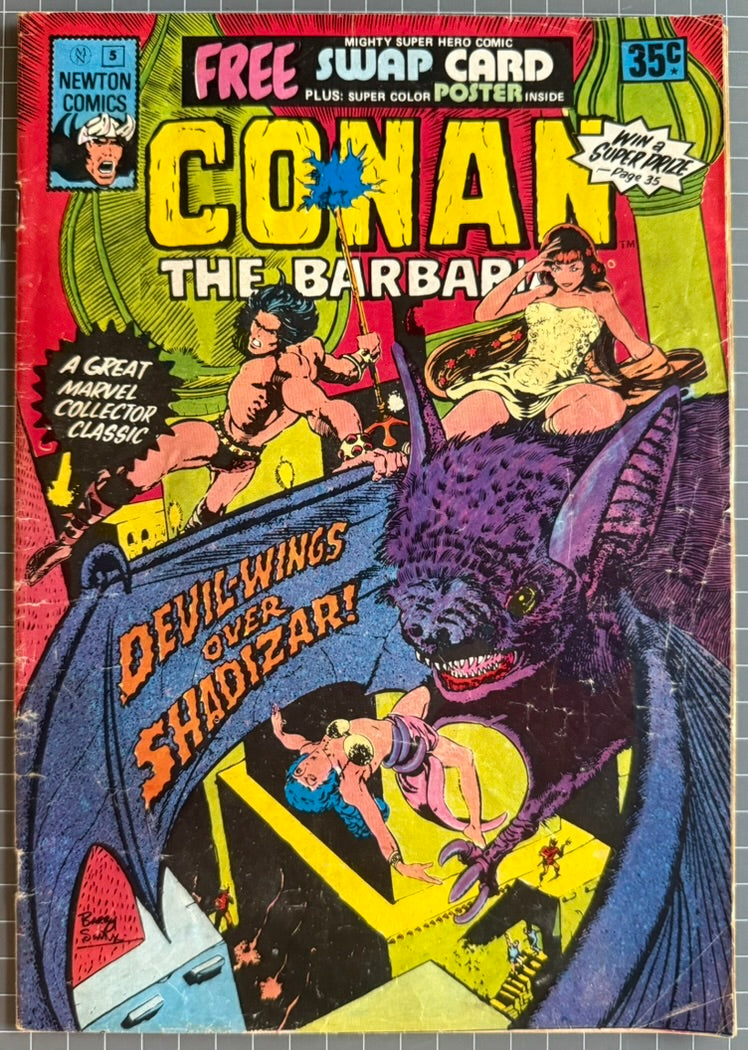 CONAN THE BARBARIAN #5 [NEWTON COMICS] AUSTRALIAN MARVEL 1975