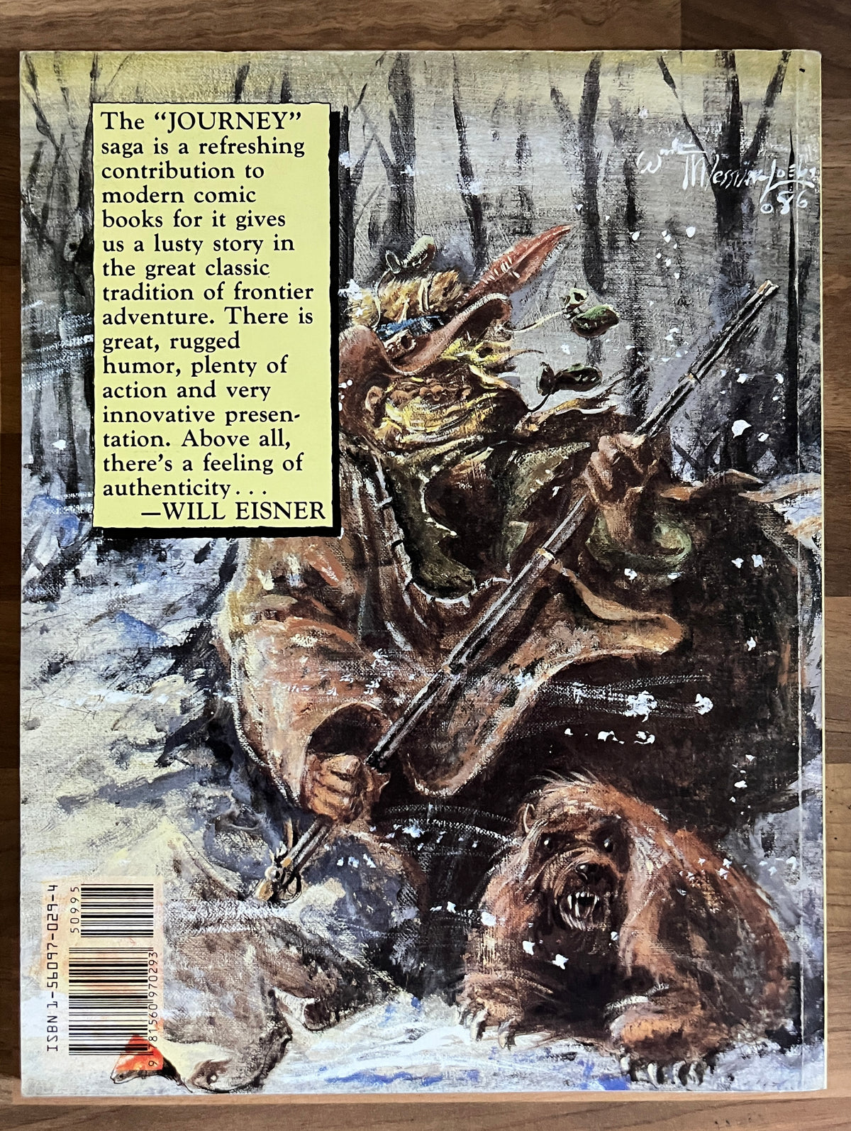 JOURNEY BOOK 2: BAD WEATHER [FANTAGRAPHICS BOOKS] TPB 1ST EDITION 1990