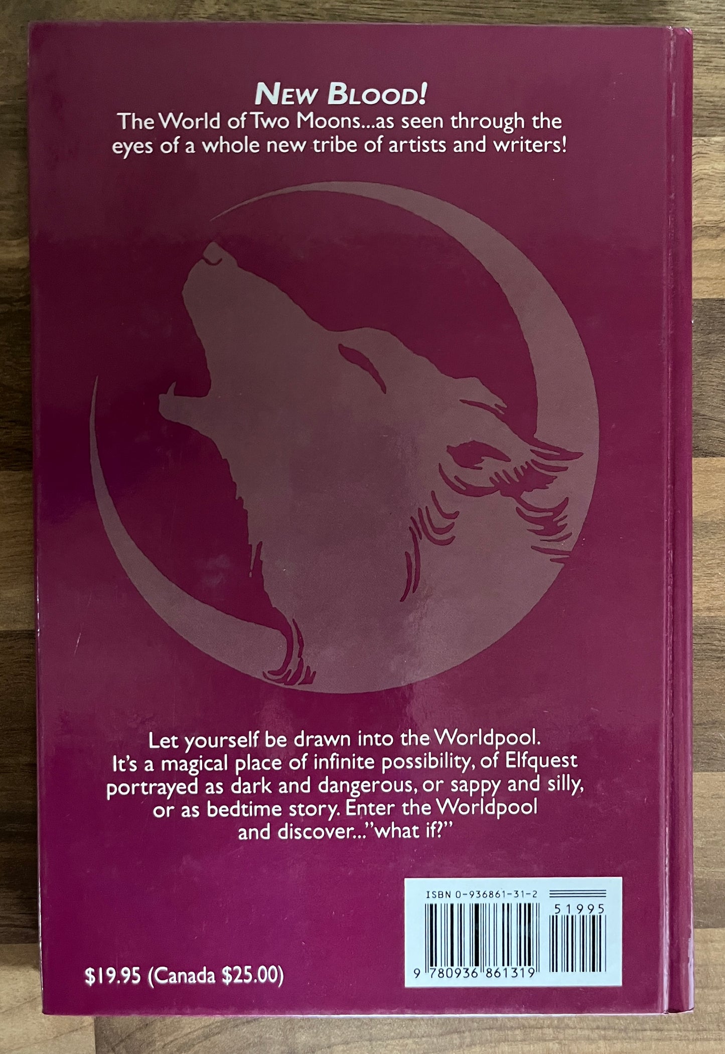 ELFQUEST - NEW BLOOD By Wendy Pini & Richard Pini , 1st Ed. 1993 Hardcover