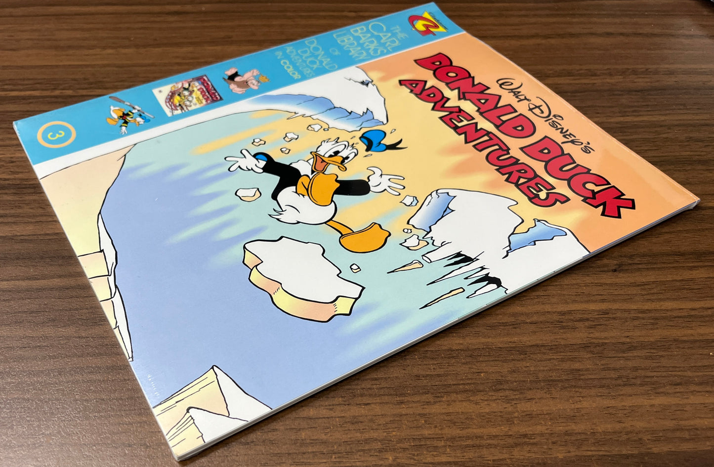 The Carl Barks Library of Donald Duck Adventures in Color No. 3  + Trading Card Brand New