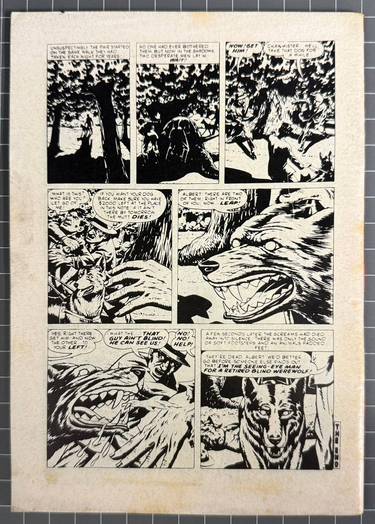 THE FRANKENSTEIN MONSTER #3 [YAFFA] AUSTRALIAN MARVEL DIGEST COMIC 1980