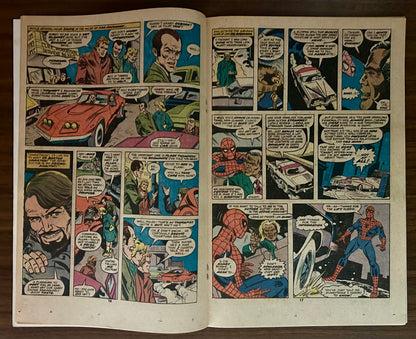 🔑 THE AMAZING SPIDER-MAN #167 [MARVEL COMICS] *WILL O' THE WISP DEBUT* 1977