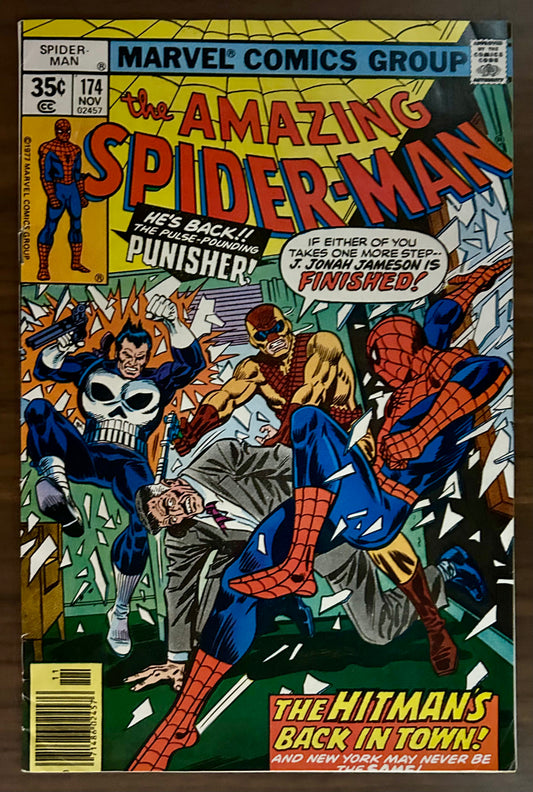 THE AMAZING SPIDER-MAN #174 [MARVEL COMICS] NEWSSTAND 1977 VF