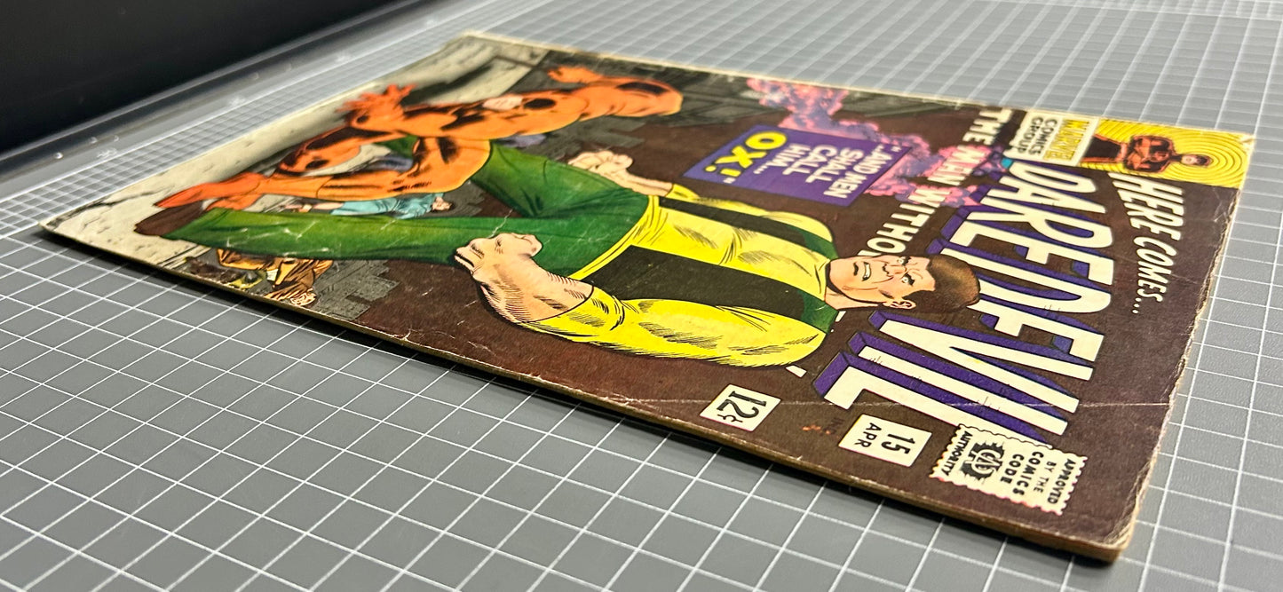 DAREVDEVIL #15 [MARVEL COMICS] DIRECT 1966 GD/VG