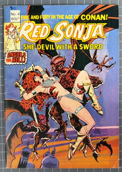 RED SONJA SHE-DEVIL WITH A SWORD #4 [YAFFA PUBLISHING] AUSTRALIAN COMIC 1980