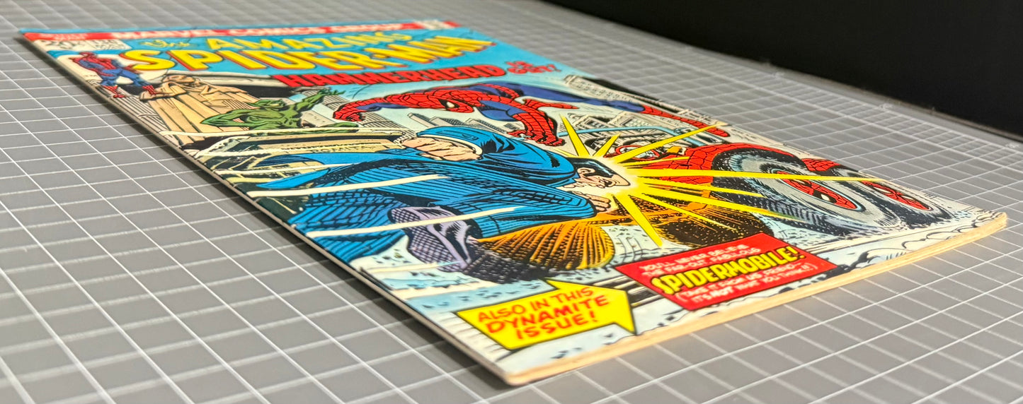 🔑 THE AMAZING SPIDER-MAN #130 [MARVEL COMICS] *DEBUT SPIDER-MOBILE* 1974 FN/VF