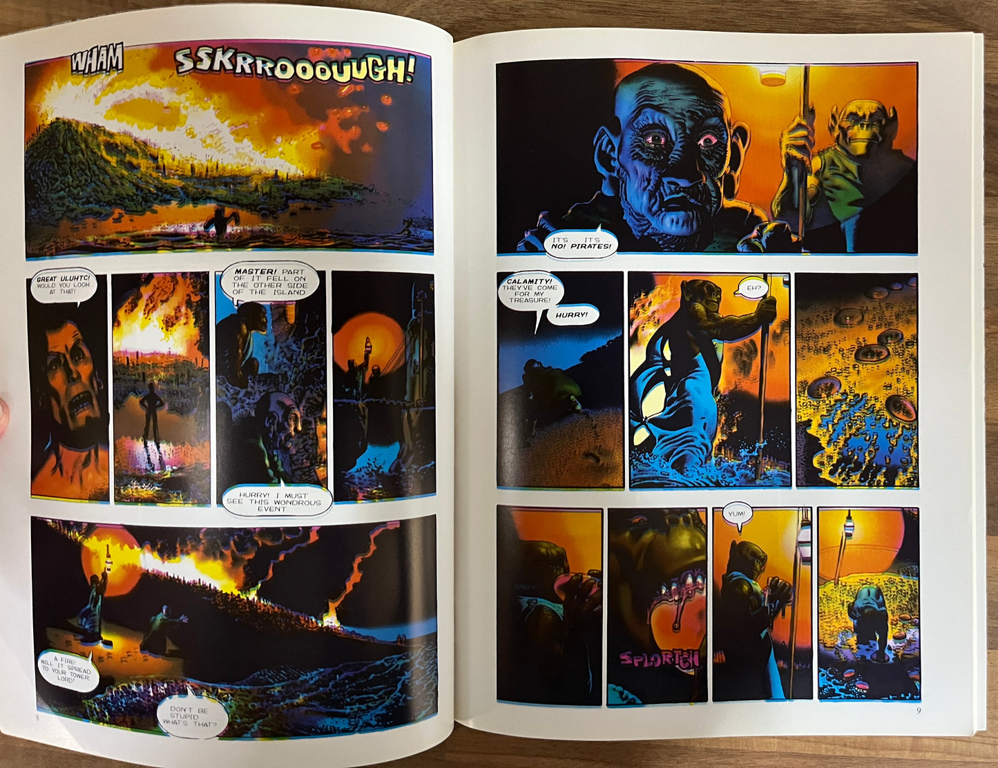 Den 3: Children of Fire Graphic Novel by Richard Corben, 1991 Mature Content