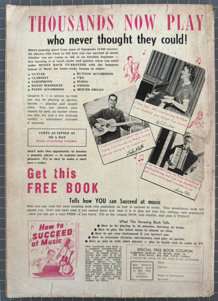 🔑 CENTURY THE 100 PAGE COMIC MONTHLY #13 [COLOUR COMICS] AUSTRALIAN DC 1957