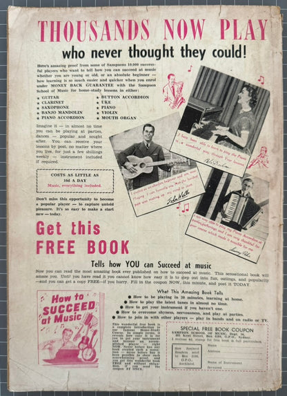 🔑 CENTURY THE 100 PAGE COMIC MONTHLY #13 [COLOUR COMICS] AUSTRALIAN DC 1957