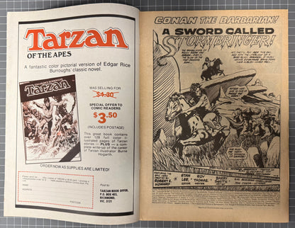 🔑 CONAN THE BARBARIAN #9 + POSTER [NEWTON COMICS] AUSTRALIAN MARVEL 1975