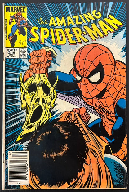 🔑 AMAZING SPIDER-MAN #245 [MARVEL COMICS] *1ST APP. 2ND HOBGOBLIN* 1983 VG/FN