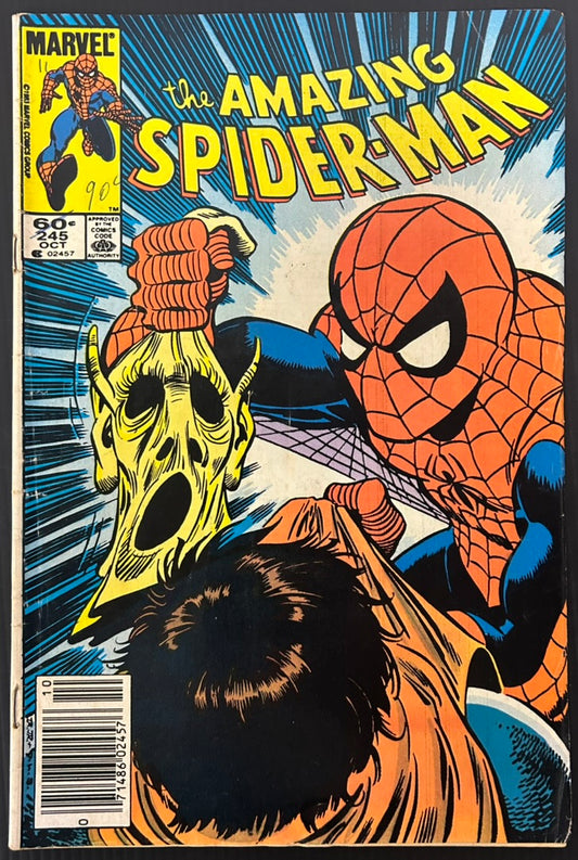 🔑 AMAZING SPIDER-MAN #245 [MARVEL COMICS] *1ST APP. 2ND HOBGOBLIN* 1983 VG/FN