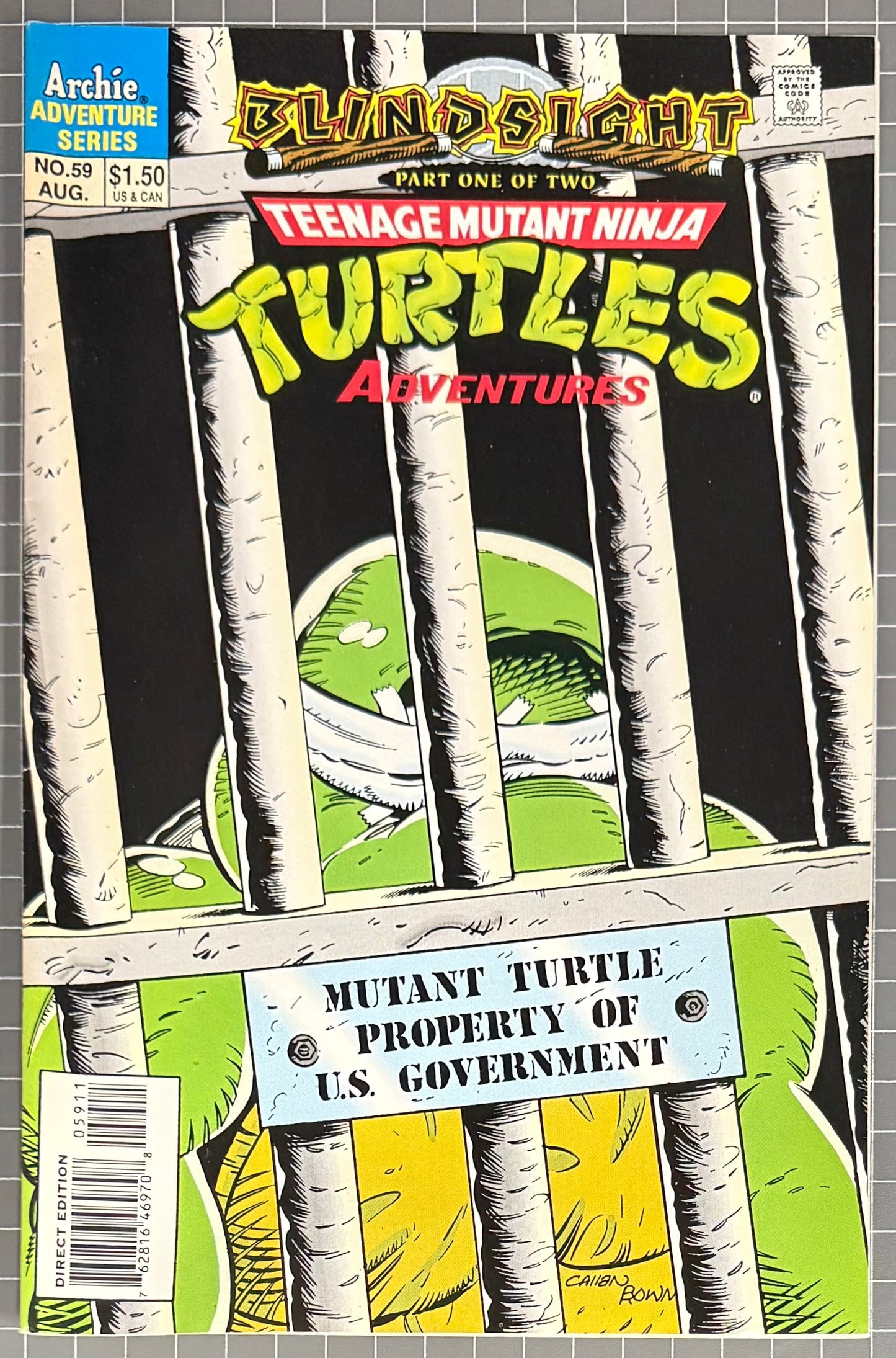 TEENAGE MUTANT NINJA TURTLES ADVENTURES #59 [ARCHIE] DIRECT COMIC 1994 VF-
