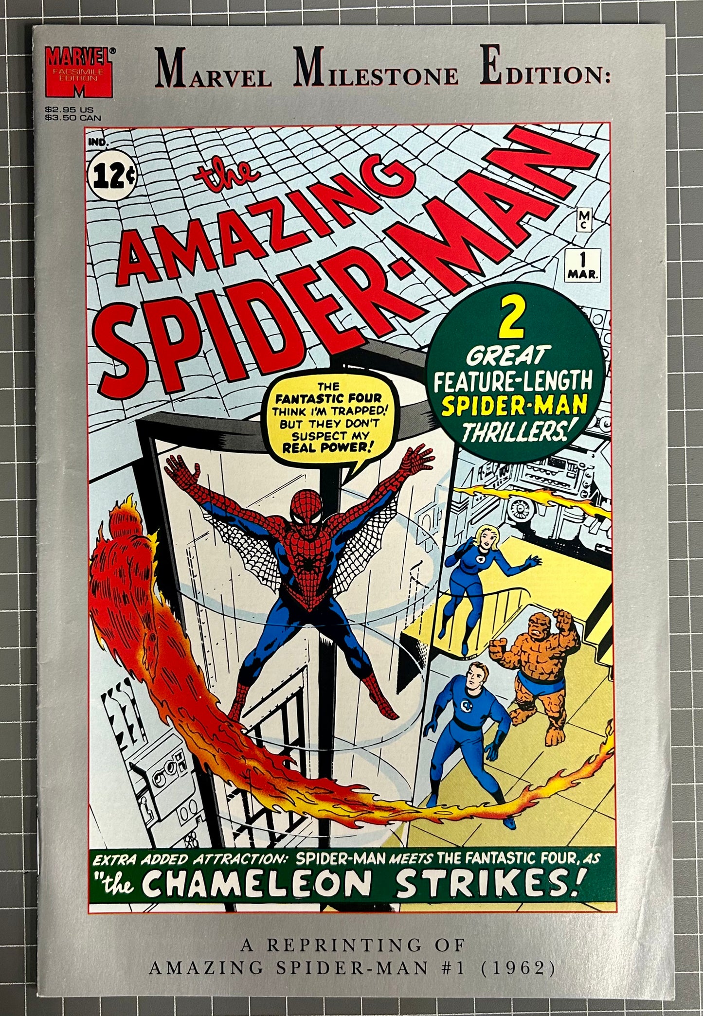 MARVEL MILESTONE EDITION: THE AMAZING SPIDER-MAN #1 [MARVEL COMICS] 1993