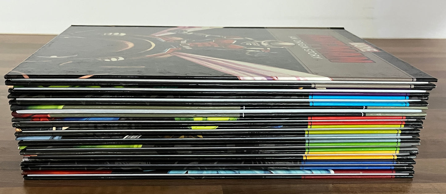 Assorted HCs Marvel An Origin Story, Battle, Choose 1 or more, Hulk, Spider-Man, Thor, Avengers