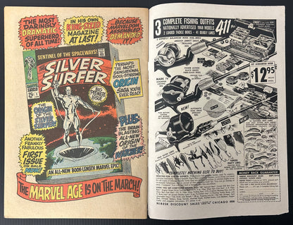 THE INCREDIBLE HULK #106 [MARVEL COMICS] DIRECT 1968 VG