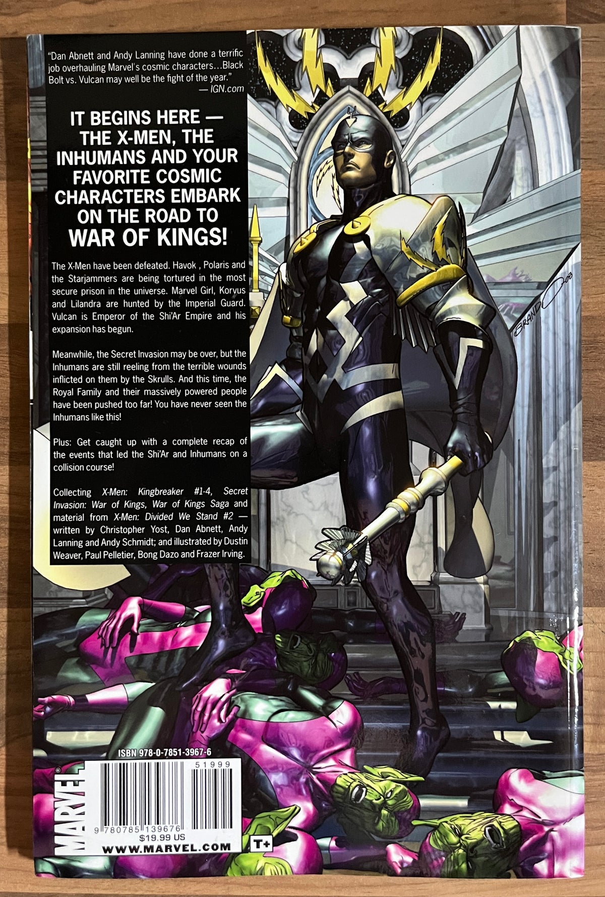 WAR OF KINGS: ROAD TO WAR OF KINGS [MARVEL] TPB GRAPHIC NOVEL 2009