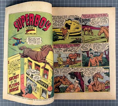 SUPERBOY #99 [COLOUR COMICS] AUSTRALIAN PRE-DECIMAL *SCARCE* 1957