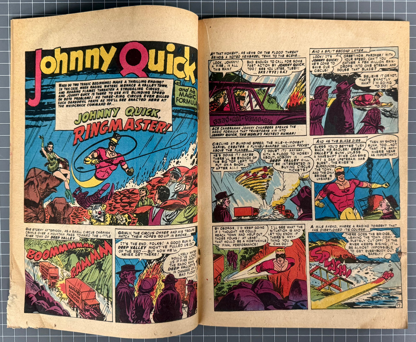 SUPER ADVENTURE COMIC #84 [COLOUR COMICS] AUSTRALIAN PRE-DECIMAL *SCARCE* 1957