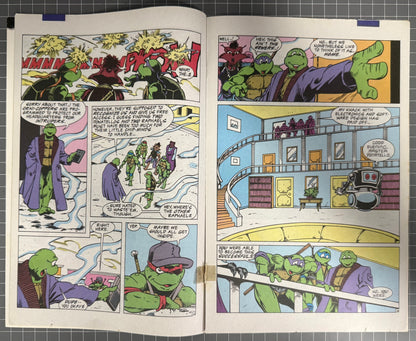 TEENAGE MUTANT NINJA TURTLES ADVENTURES #42 [ARCHIE] DIRECT COMIC 1993 FN-
