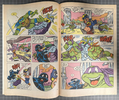 TEENAGE MUTANT NINJA TURTLES ADVENTURES #13 [ARCHIE] NEWSSTAND COMIC 1990 FN+