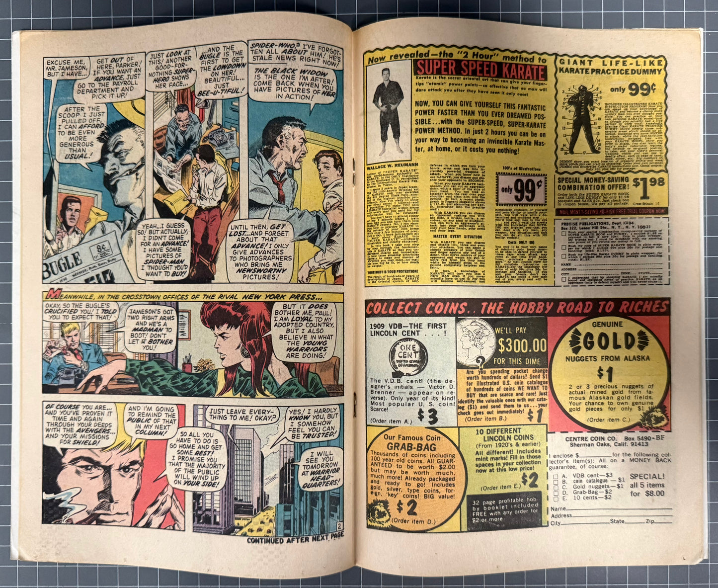 AMAZING ADVENTURES #3 [MARVEL COMICS] *INHUMANS & BLACK WIDOW* 1970 UK PV FN+