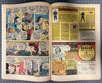AMAZING ADVENTURES #3 [MARVEL COMICS] *INHUMANS & BLACK WIDOW* 1970 UK PV FN+