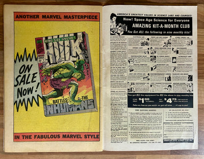 DAREDEVIL #44 [MARVEL COMICS] DIRECT 1968 VG/FN