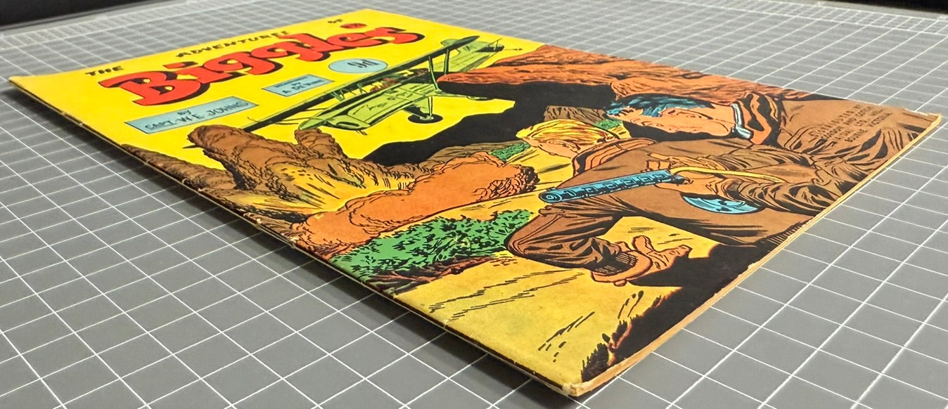 THE ADVENTURES OF BIGGLES #23 [ACTION COMICS] AUSTRALIAN *RARE* PRE-DECIMAL 1955
