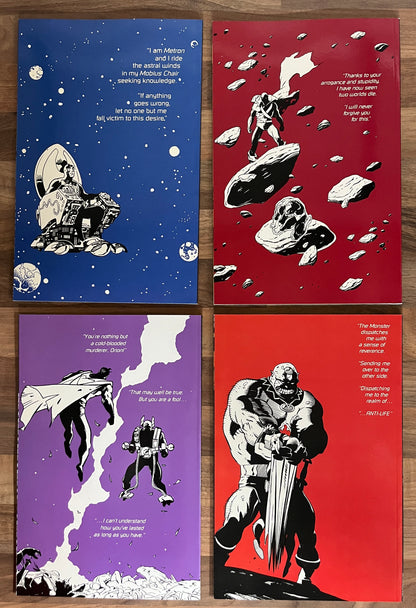 Cosmic Odyssey Books 1-4, Discovery, Disaster, Decisions, Death - Starlin 1988 DC
