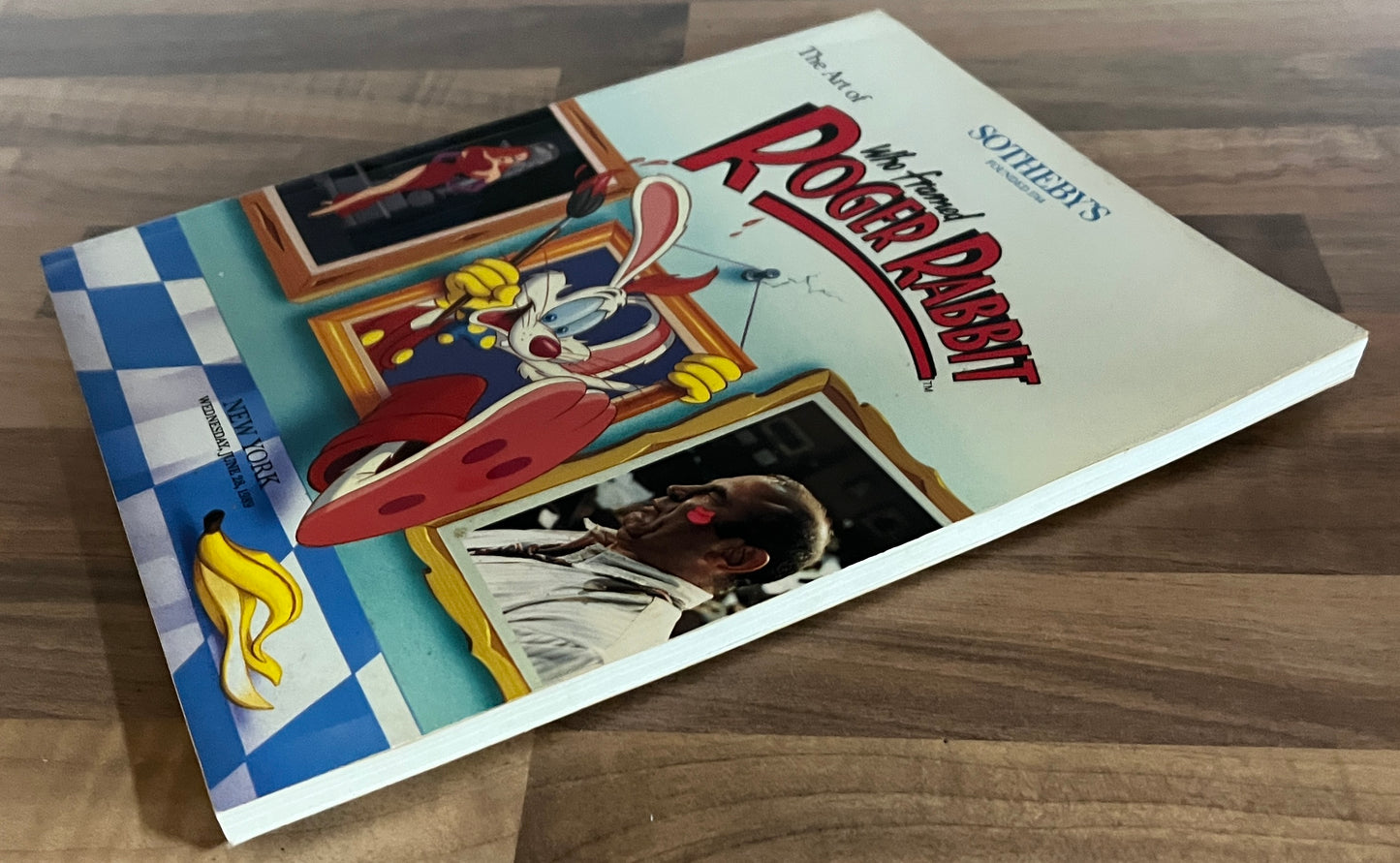 Sotheby's The Art of Who framed ROGER RABBIT Auction Catalogue New York  1989