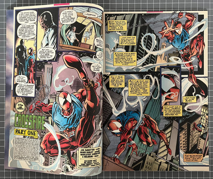 THE AMAZING SPIDER-MAN #402 [MARVEL COMICS] NEWSSTAND 1995 FN/VF