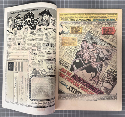 🔑 THE AMAZING SPIDER-MAN #161 [MARVEL COMICS] *1ST CAMEO JIGSAW* 1976 FN/VF