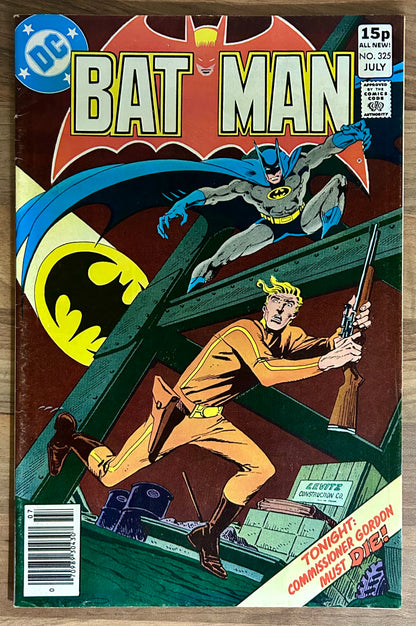 BATMAN #325 [DC COMICS] NEWSSTAND 1980 FN+