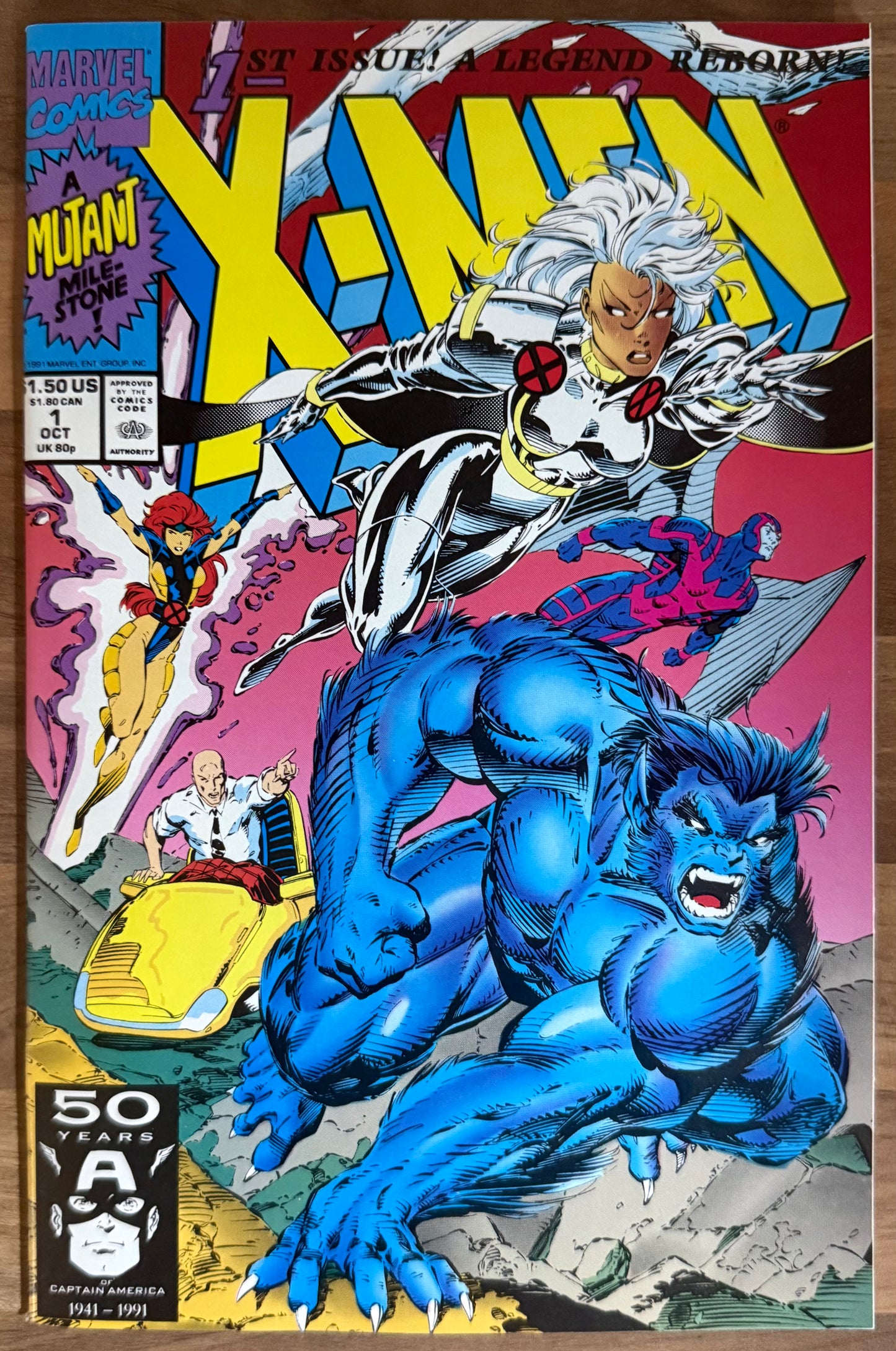 🔑 X-MEN #1 (COVERS A, B, C, D, E) [MARVEL COMICS] *1ST APP. ACOLYTES* 1991 MID-HIGH GRADE