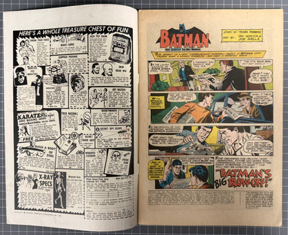 BATMAN #211 [DC COMICS] SILVER AGE 1969 VG/FN
